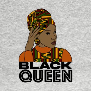 Black Queen Melanin Poppin Black History Gift T-Shirt